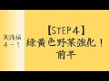 【実践編】STEP4 緑黄色野菜強化！　〜前半〜