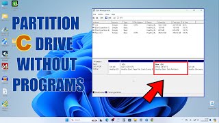 On a Windows PC, there is only drive C, How to Create drives D, E?