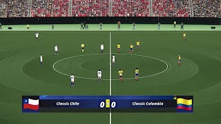 Легенды футбола / Кубок Америки 2024 / Чили - Колумбия / Группа Б