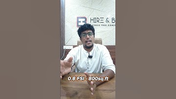 Floor Space Index | House construction tips | #hireandbuild #shorts