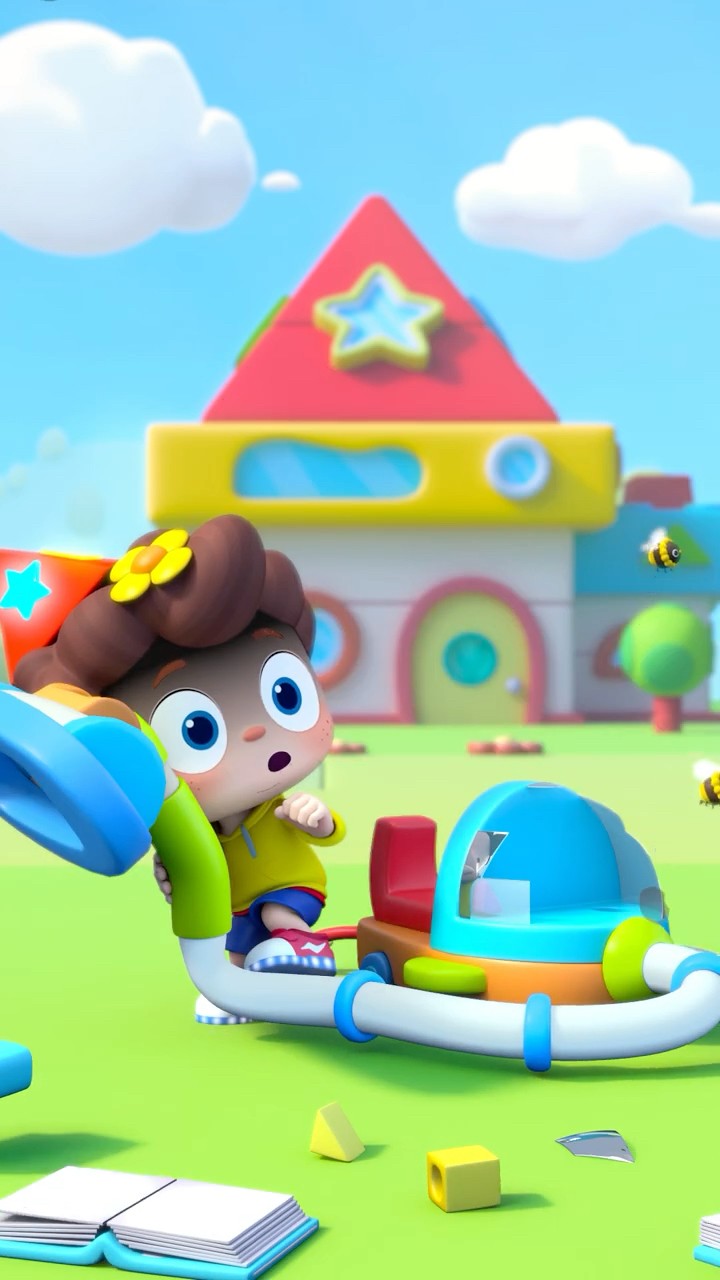 Aspiradora Mágica #shorts #babybus
