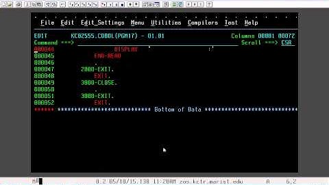 Random Read VSAM file using KEY value