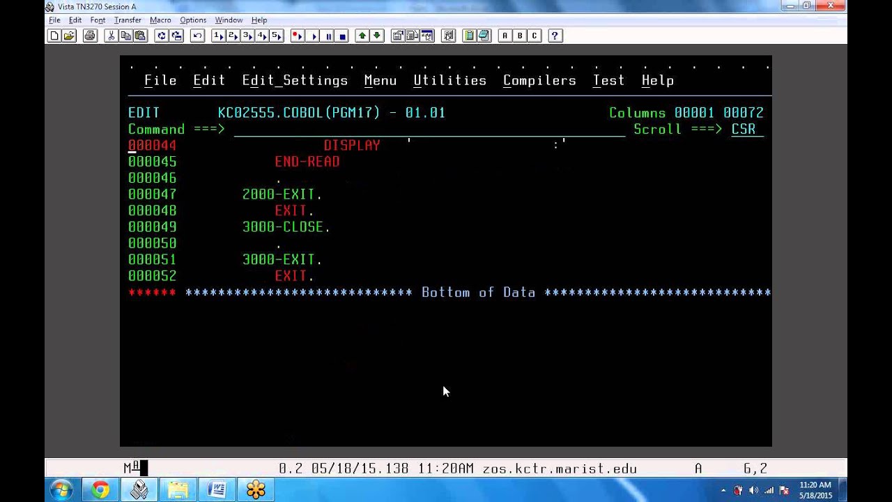 Random Read VSAM File Using KEY Value YouTube