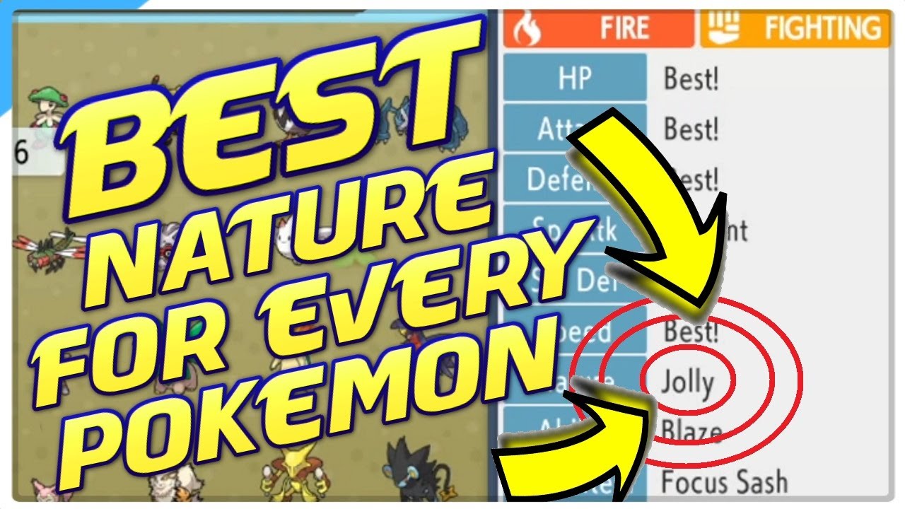 8 best natures in Pokemon