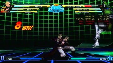 MvC3 Wesker Corner combo