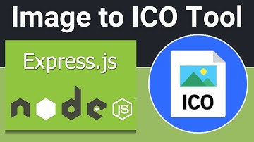 Node.js Express Project to Export PNG & JPG Images to Windows ICO File in Browser