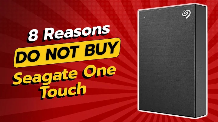DON'T BUY Seagate One Touch Before WATCHING THIS! 🚫 (8 Reasons)