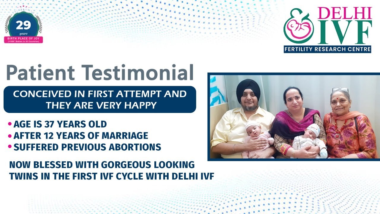 Best IVF Hospital | IVF Success First attempt | Twins In First Attempt After 12 Years Of Marriage