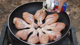 Fried Chicken Drumstick with Beer Recipe | Beer Chicken Cooking in Village