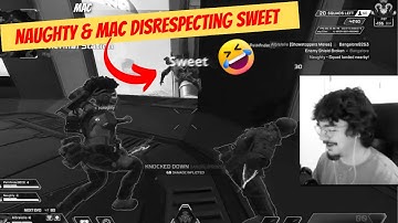 Naughty & albralelie DISRESPECTING nrg sweet🤣🤣 #apex #apexclips #apexlegendsclips