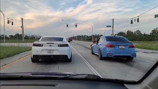 BMW M3 F80 Bolt Ons E85 vs Camaro SS LT4 Supercharger Cam E85