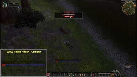 Comergy - WoW Rogue Addon - Updated Jun 13, 2010
