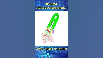 D0320.Gripper mechanism#mechanism #machine #solidworks3d #solidworks #gripper
