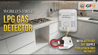 GFO Smart LPG Gas Detector with Auto cut off supply