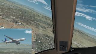 UAL1579 KLAS-KLAX PMDG 777-200ER [FULL FLIGHT]