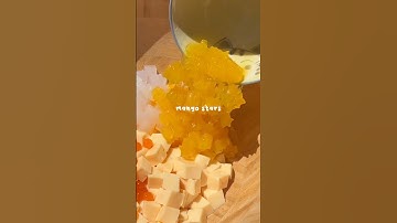 Making Mango Sago 🥭