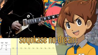 How to play | soyokase no dream(inazuma eleven go)-Yuka Terasaki(guitar solo with tab lesson)