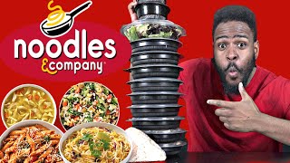 Trying ALL The Popular Menu Items At Noodles & Company (14 Meals)
