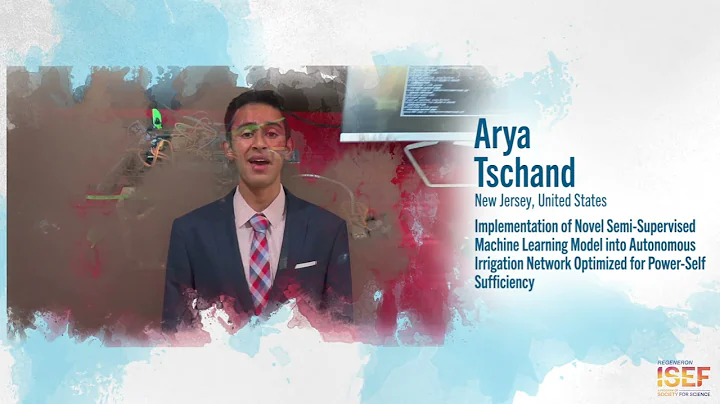 Meet Arya Tschand, winner of the 2021 Craig R. Barrett Award for Innovation (Regeneron ISEF 2021)