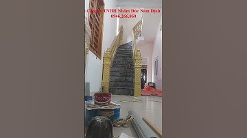 ✅ Lắp đặt cầu thang nhôm đúc tại Quảng Bình