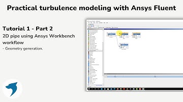 Turbulence modeling with Ansys Fluent | 2D pipe - Part 2