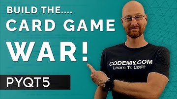 Create The Card Game "War" - PyQt5 GUI Thursdays #46