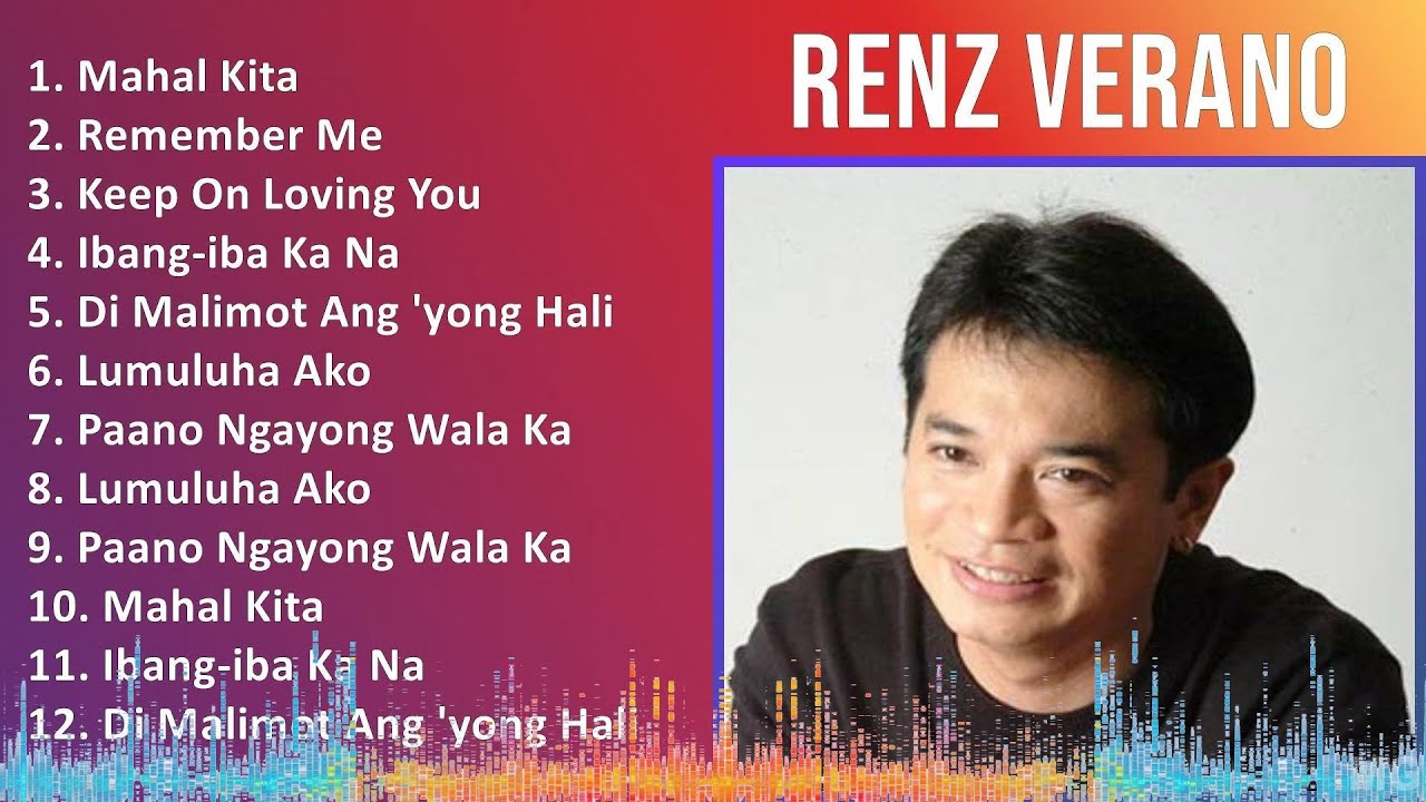 Renz Verano 2024 MIX Favorite Songs Mahal Kita, Remember Me, Keep On