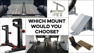What motorcycle mount would you choose? #MotoVan Build