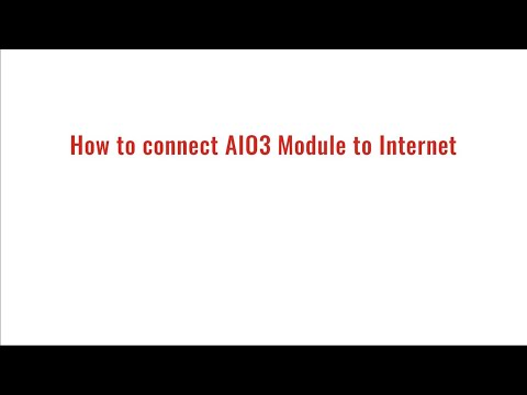 SAJ Technical Video: How to connect eSolar AIO3 to internet