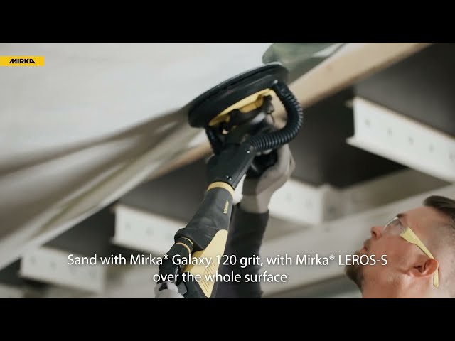 Gelcoat sanding and polishing for yachts and boats - Mirka