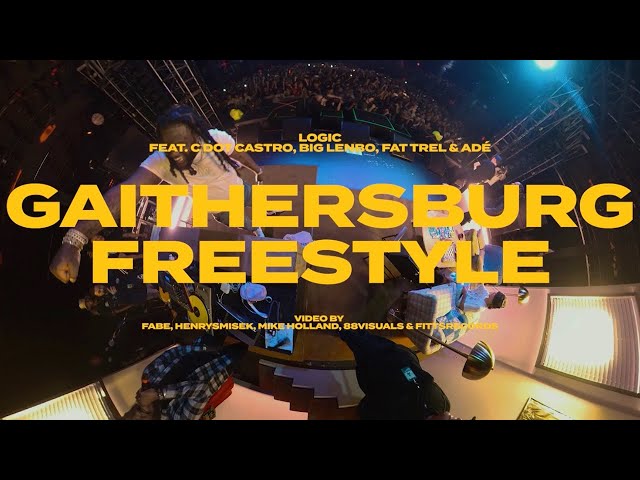 Logic - Gaithersburg Freestlye - Live From Dc  [Feat. C Dot Castro, Big Lenbo, Fat Trel &Amp; Adé]