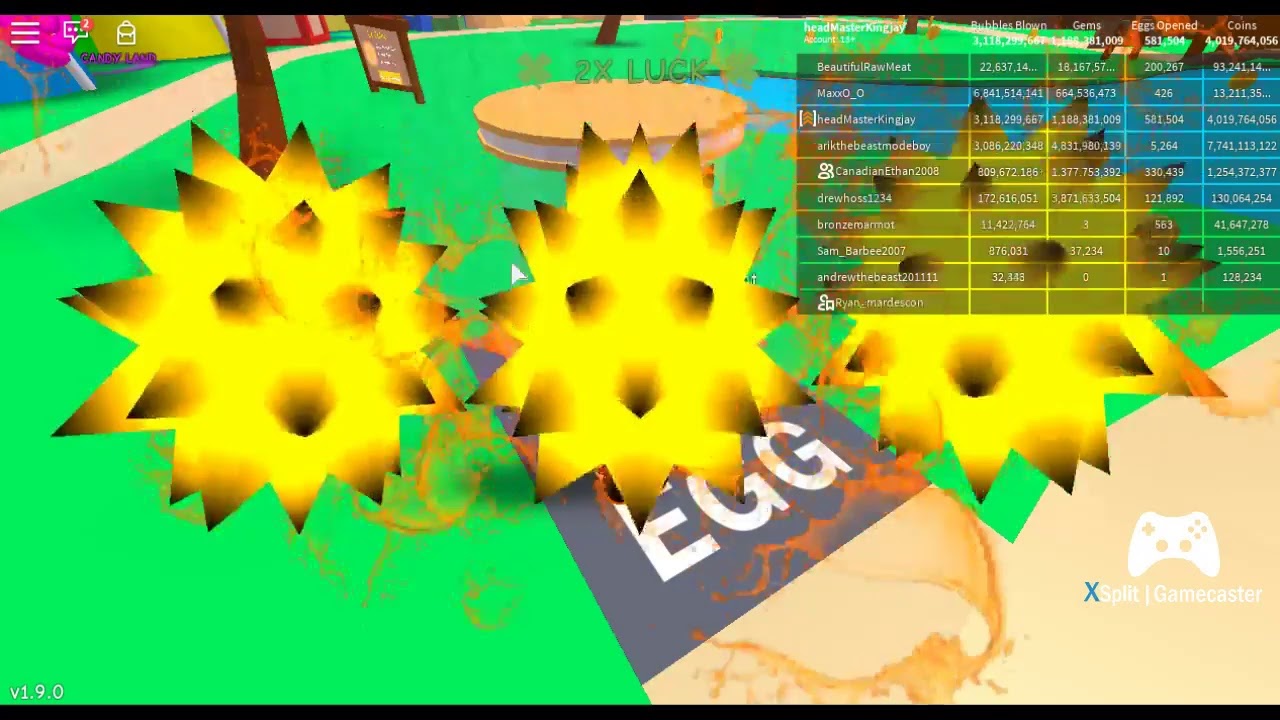 Live Streaming In Bubblegum Simulator On The Road To 2k Subs Free Giveaway By Headmasterkingjay Hype - hatching summer virus roblox bgs psgiveaway