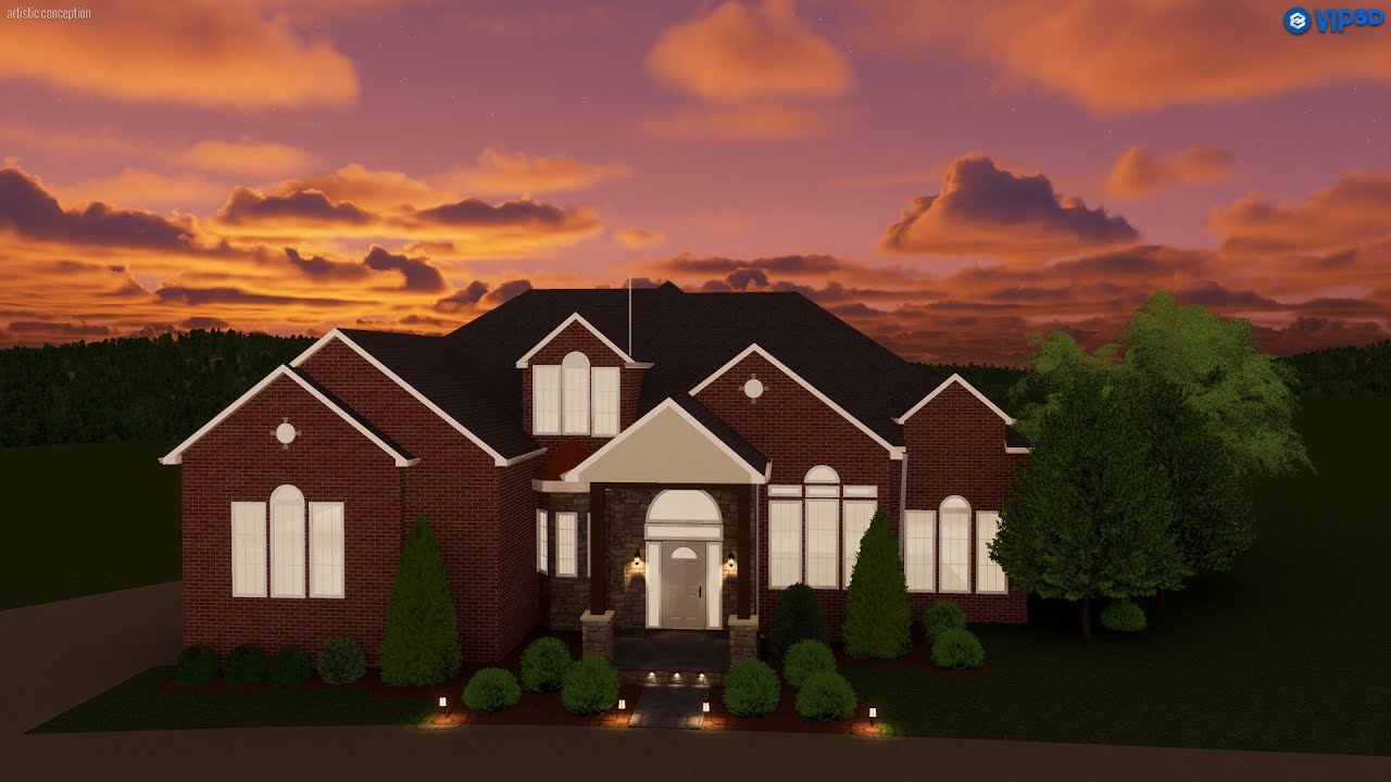 Topping Rod topping road 3d rendering - YouTube