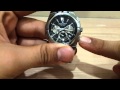 How to use the chronograph function in a watch.