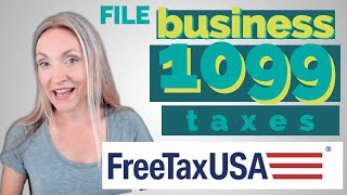 How To File Your Self-employed Business Taxes - BEST FREE WAY - How to File a 1099 Online For FREE