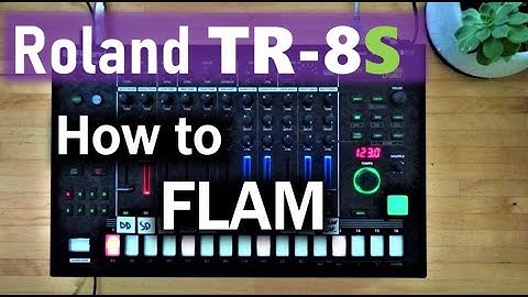 Roland TR-8S Guide / How to FLAM