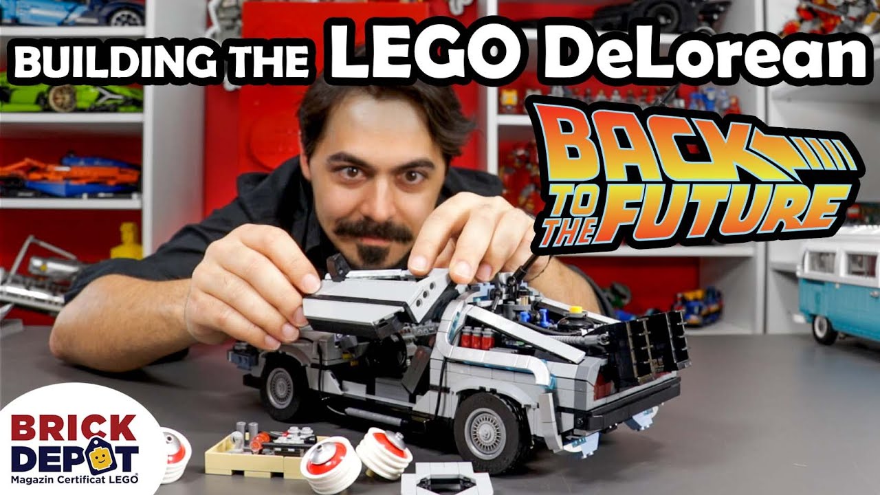 LEGO DeLorean 10300 Back To The Future - Unboxing & Speedbuild/Timelapse