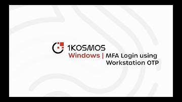 MFA Login Using Workstation OTP