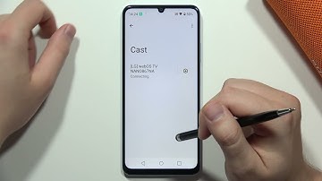 How to Cast Screen to TV on Realme Note 50 - Screen Casting