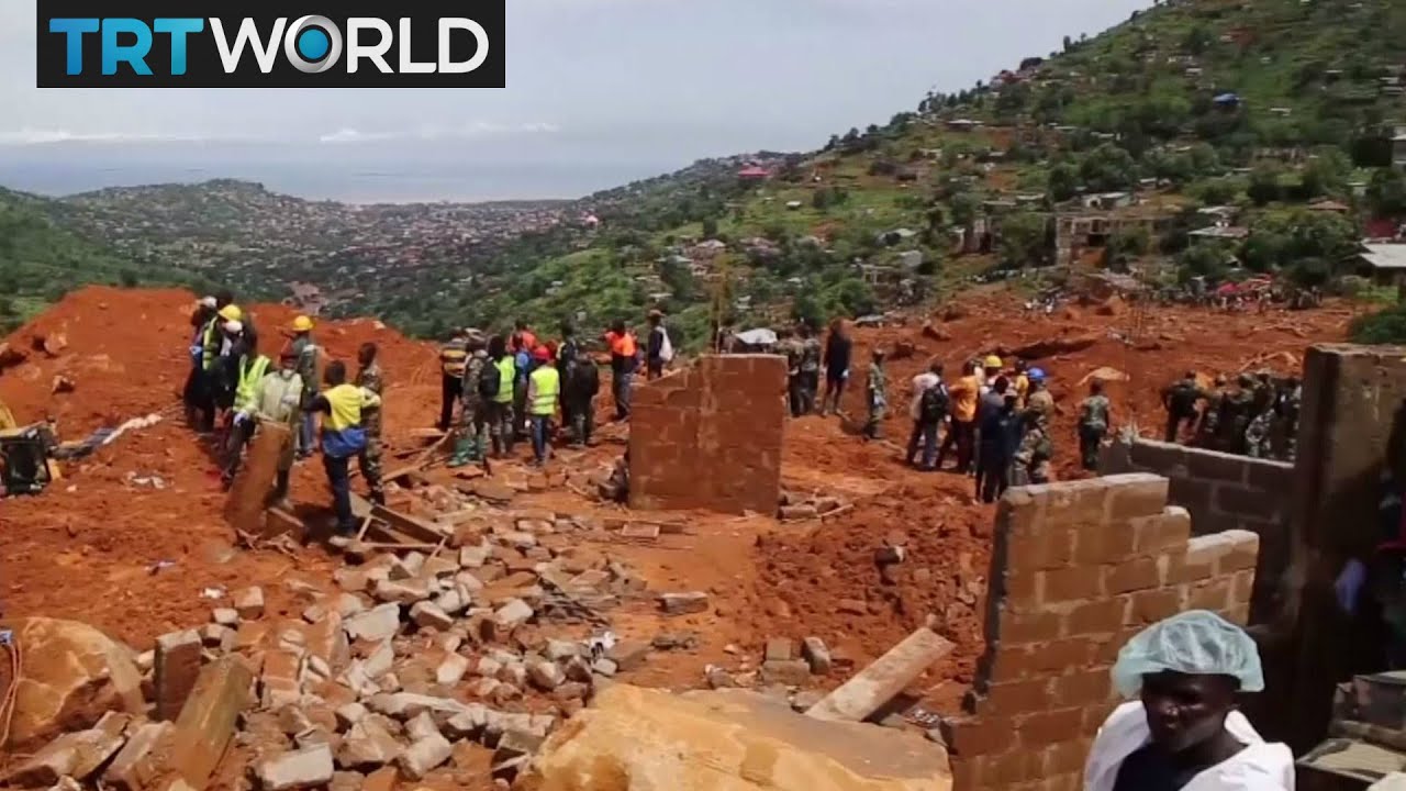 Sierra Leone Mudslide Hundreds Killed In Mountainside Collapse YouTube