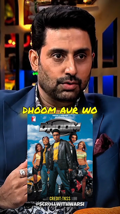 'Abhishek Bachchan Spills Dhoom Success Secrets & Amitabh’s Epic Reaction at Home! 😎🔥 #Dhoom #Viral