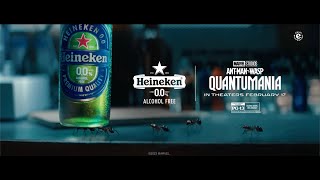 Heineken 0.0 Ant-Man And The Wasp Quantumania Extended Cutshrinking And Drinking, Now You Can