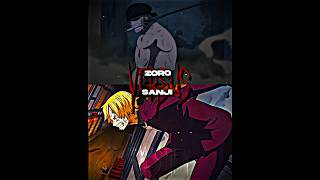 Zoro vs Sanji