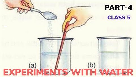EXPERIMENTS WITH WATER II PART 4 II CHAPTER 7 II CLASS 5 II EVS II LOOKING AROUND II STUDY TIME