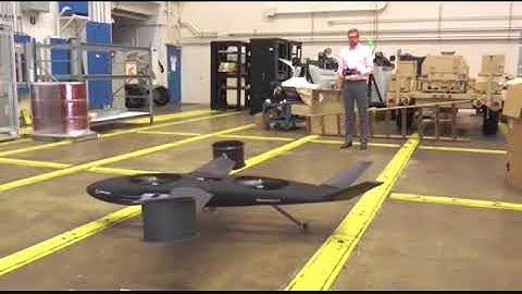 Boeing shows off the Phantom Swift X Plane model
