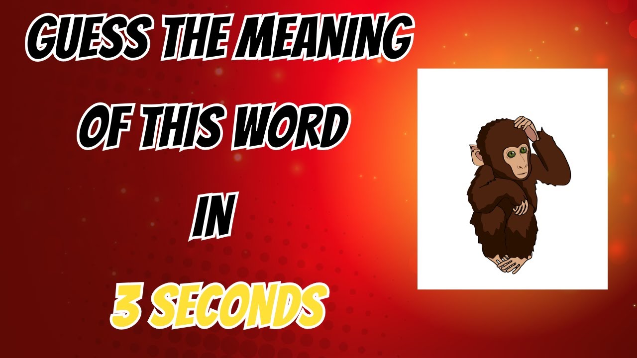 Угадай значение этого слова за 3 секунды / Английский словарь
