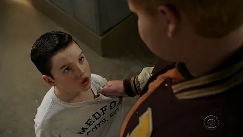 Sheldon's fight - Young Sheldon (Full HD)