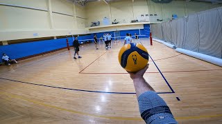 VOLLEYBALL FIRST PERSON FULL MATCH | BOYS vs GIRLS | «Dream Team» VS GTU School of Olympic Reserve