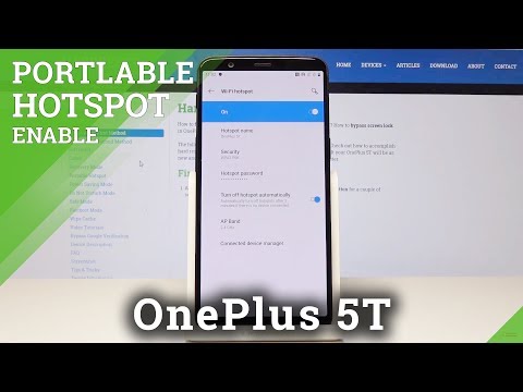 How to Enable Portable Hotspot on OnePlus 5T – Share Mobile Data