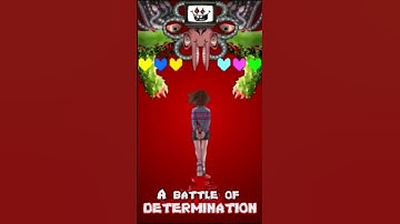 Omega Flowey vs No Mercy Frisk! #undertale #shorts #capcut #flowey #frisk #gaming #lol #theory #sans